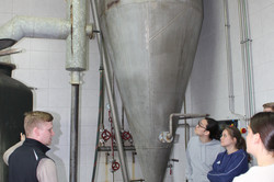 Maischebottich zum heißen Einmaischen