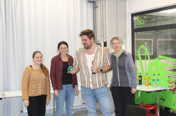 Siegerehrung des Gewinnerteams